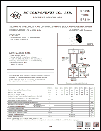 Click here to download BR810 Datasheet