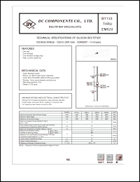 Click here to download BY516 Datasheet