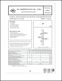 Click here to download FR152G Datasheet