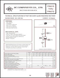 Click here to download FR602G Datasheet