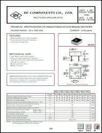 Click here to download MB352W Datasheet