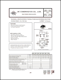 Click here to download MB501W Datasheet