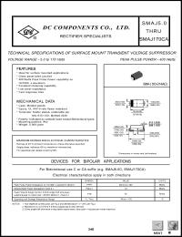 Click here to download SMAJ160A Datasheet