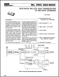 Click here to download BUS63105 Datasheet