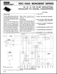 Click here to download RDC19203-304 Datasheet