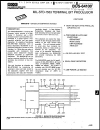 Click here to download BUS64100 Datasheet