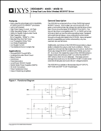 Click here to download IXDD404SI-16 Datasheet