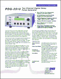 Click here to download PDG-2510 Datasheet
