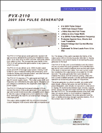 Click here to download PVX-2110 Datasheet