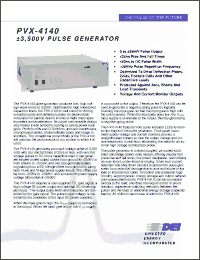 Click here to download PVX-4140 Datasheet