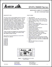 Click here to download DVFL2800D Datasheet