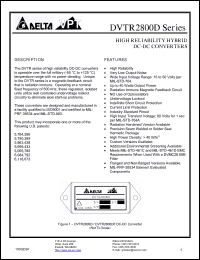 Click here to download DVTR2812DR-XXX Datasheet
