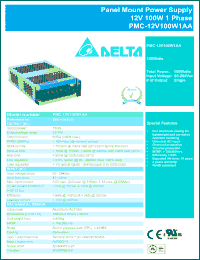 Click here to download PMC-12V100W1AA Datasheet
