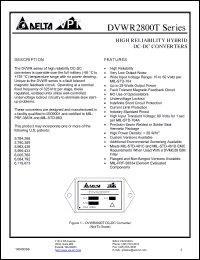 Click here to download DVWR283R315TF-XXX Datasheet