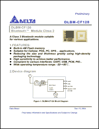 Click here to download DLBM-CF120 Datasheet