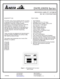 Click here to download DVPL0505S Datasheet