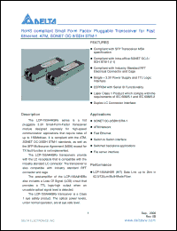 Click here to download LCP-155A4HSR Datasheet