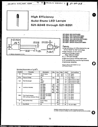 Click here to download 521-9250 Datasheet