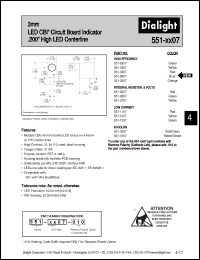 Click here to download 551-0807 Datasheet