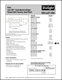 Click here to download 550-2307-004 Datasheet