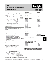 Click here to download 550-3104 Datasheet