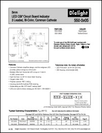 Click here to download 550-3X05 Datasheet