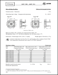 Click here to download KBPC3502F/W Datasheet