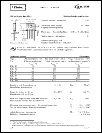 Click here to download KBU4 Datasheet