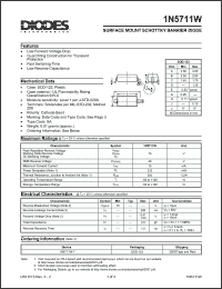 Click here to download 1N5711W Datasheet