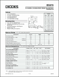 Click here to download BS870 Datasheet