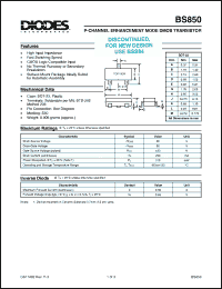 Click here to download BS850 Datasheet