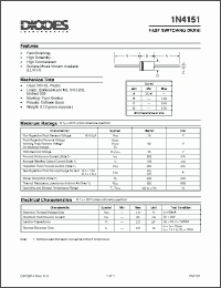 Click here to download 1N4151 Datasheet