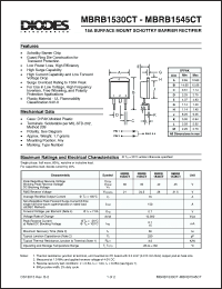 Click here to download MBRB1535CT Datasheet