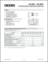 Click here to download DL4001 Datasheet