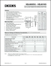 Click here to download KBJ602G Datasheet