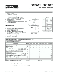 Click here to download PBPC803 Datasheet