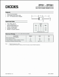 Click here to download ZPD1 Datasheet