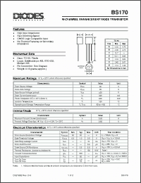 Click here to download BS170 Datasheet