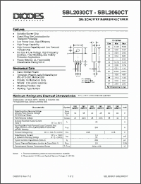 Click here to download SBL2060CT Datasheet