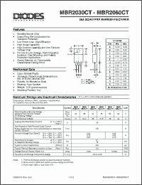 Click here to download MBR2030 Datasheet