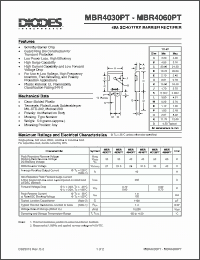Click here to download MBR4030 Datasheet