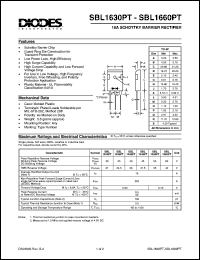 Click here to download SBL1640PT Datasheet