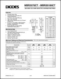 Click here to download MBR2070CT Datasheet