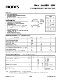 Click here to download 1N4148W-7 Datasheet
