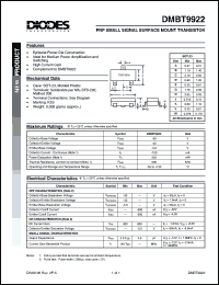 Click here to download DMBT9922 Datasheet