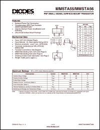 Click here to download MMSTA55 Datasheet