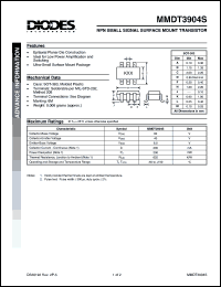 Click here to download MMDT3904S Datasheet