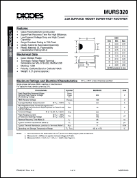 Click here to download MURS320 Datasheet