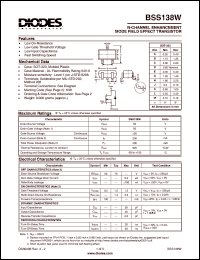 Click here to download BSS138W Datasheet