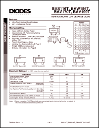 Click here to download BAS156T Datasheet